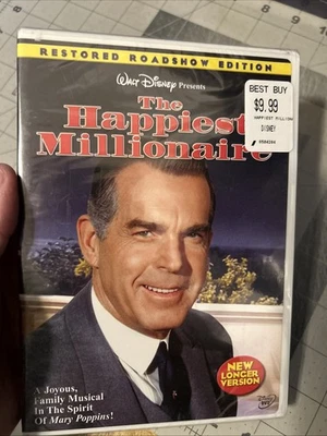 DISNEY The Happiest Millionaire DVD NEW 2004 Release SHIPS FREE NOW - Image 1 of 4