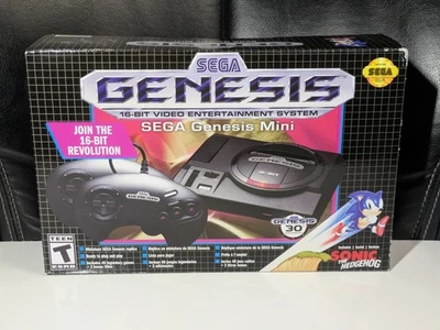 Authentic Sega Genesis Mini Console 30th Anniversary 42 Classic Games - Image 1 of 4