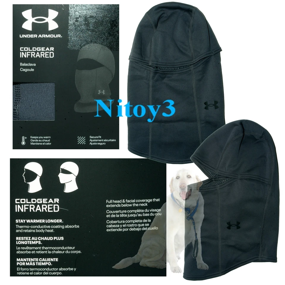 Balaclava infrarrojo Under Armour ColdGear® unisex talla única ajuste abrazo Foto 1 de 1