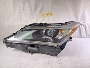 2016-2019 Lexus RX350 RX450h LED Single Beam Headlight LH Driver Left Side OEM - Picture 1 of 24