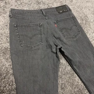 Levi's 511 Jeans Men’s 36x29 (Fits 34x26) Slim Fit Denim Gray Modern Punk - Picture 1 of 11
