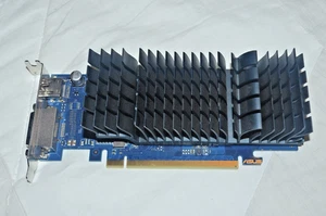 ASUS NVIDIA GT 1030 Fanless SILENT Low Profile 2GB GDDR5 GPU LP Graphics Card - Picture 1 of 8