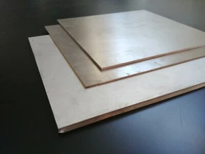 Titanium plate Grade 2, thicknesses: 2mm 3mm 4mm - Picture 1 of 3