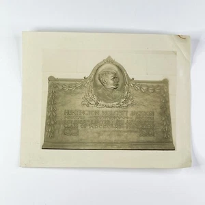 Foto Escultura Huntington Wolcott Jackson Henry Hering Princeton CDV Sepia - Imagen 1 de 2