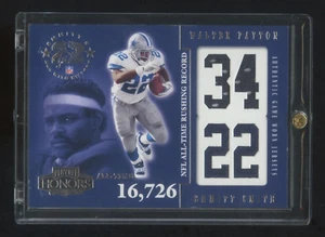 2002 PLAYOFF WALTER PAYTON-EMMITT SMITH QUAD GAME WORN JERSEY SP #ED 155/259 HOF - Picture 1 of 2