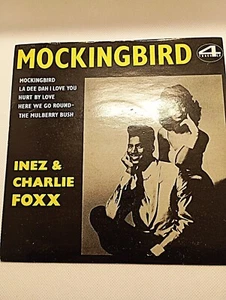 Inez & Charlie Foxx:EP:4 Tracks: UK Sue:1983/Mockingbird/Hurt by love - Picture 1 of 4