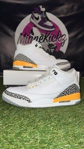 Size 11.5W/10M - WMNS Nike Air Jordan 3 Retro Laser Orange (CK9246-108) OG Box! - Picture 1 of 5