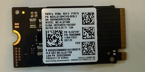 SAMSUNG 128GB SSD - PM991a M.2 NVMe PCIe MZ-ALQ128B - MZALQ128HCHQ - Picture 1 of 2
