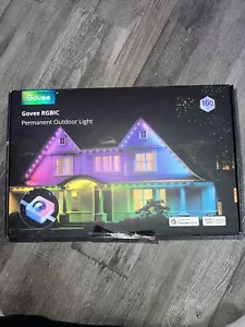 100 FT - NEW SEALED - GOVEE Permanent Outdoor Lights 75Scene 72LED Lights :)9 - Picture 1 of 8
