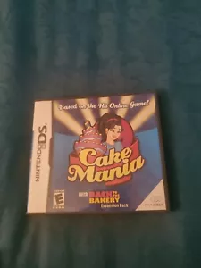 CAKE MANIA Nintendo DS lite game. Used but kept mint. Has booklet and case. - Picture 1 of 2
