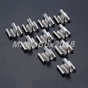 50Pcs Iron Base Clips for Wood Candle Wicks 16x12x10mm Candle Supplies Household - Picture 1 of 12