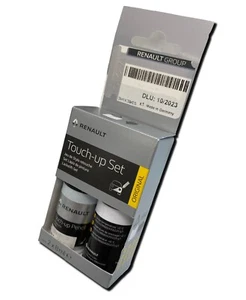 Kit de pinceles de retoque Renault Dacia 7711431939 Gris Acero 266 Original - Picture 1 of 1
