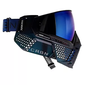CRBN ZERO paintball goggle system. Pro Fade INDIGO : MORE Coverage. BNIB. Rare! - Picture 1 of 4