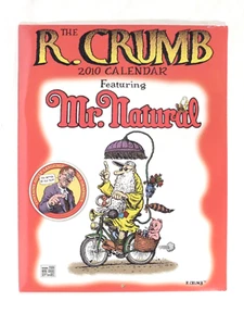 CALENDARIO ROBERT CRUMB 2010 - 10,75" x 13,75" Mr. Natural - Sellado de fábrica - Imagen 1 de 2