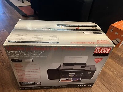 Lexmark X7675 All-In-One Inkjet Printer Sold As Part - Image 1 of 4