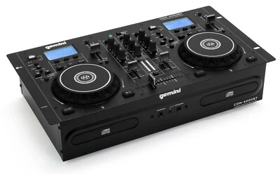 Gemini - CDM-4000BT - Dual CD/USB DJ Media Mixer/Controller With Bluetooth - Image 1 of 4
