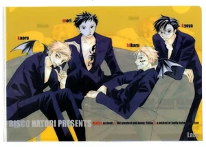 clear file folder promo Ouran High School Host Club anime Haruhi Tamaki Hikaru - Picture 1 of 2