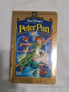 Peter Pan VHS Fully Restored Limited Edition 45th Anniversary 12730 - Picture 1 of 1