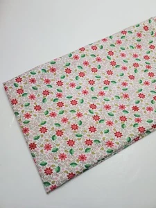 Robert Kaufman Fabric Lawn Floral Pink London Calling Sew Quilt FAT QUARTER - Picture 1 of 1