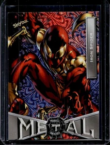 2021 Skybox Metal Universe Marvel Spider Man Iron Grandiose #37 - Picture 1 of 2