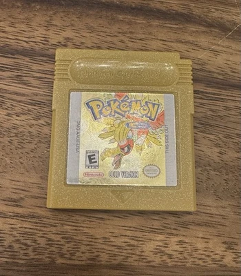 Pokemon Gold Version Nintendo Game Boy Color Authentic NEW BATTERY Gameboy - Image 1 of 2
