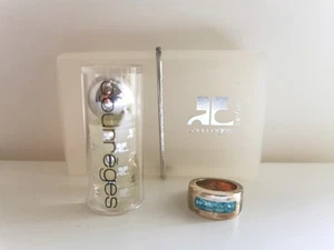 MINIATURE COURREGES L'EAU EAU DE TOILETTE 5 ML PLEINE + BAGUE - Picture 1 of 1