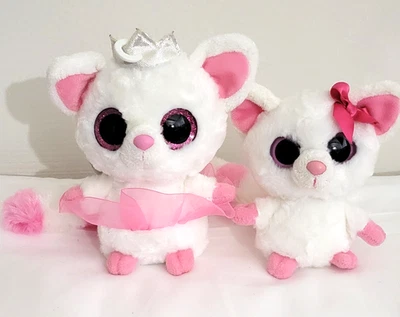 Lot of 2 Yoohoo and Friends Pammee Fennec Fox Plush - Image 1 of 4