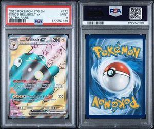 2025 Iono's Bellibolt ex 172/159 Ultra Rare Pokemon Journey Together PSA 9 - Picture 1 of 1