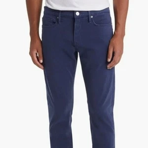 Jack Spade Dark Navy Plum Trousers Size 31 - Picture 1 of 5