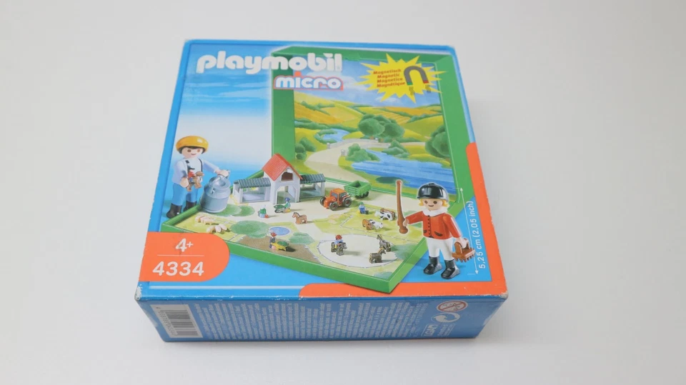 Playmobil Micro Magnetic 4334 Farm Bauernhof Complete
