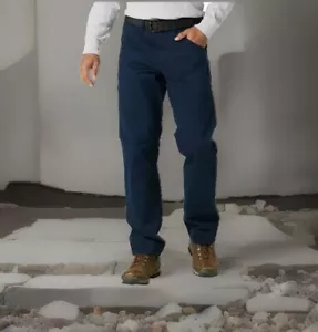 Pantalón de trabajo relajado Wrangler Workwear para hombre talla 36x34 azul (zafiro oscuro) - Imagen 1 de 8