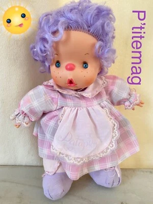 Ancienne Poupée PATAPOUF cheveux violets - Photo 1/4