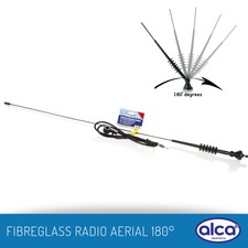 Quality universal car aerial antenna radio FM/AM Roof Fender mast 80cm bee sting