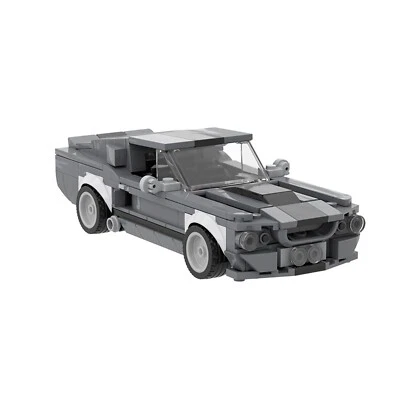 MOC: MOC Muscle Car GT500 Sports Car Toys Building Set Toys Set Good Quality - Image 1 of 4