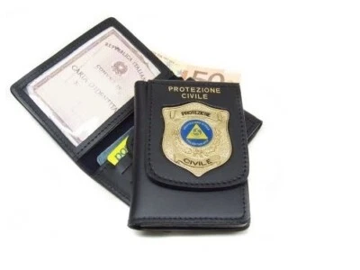 Vega Holster 1WD115 Portafoglio Portadocumenti Protezion Civile Volontariato