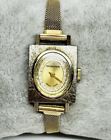 Vintage Alfex Ltd. Szwajcarski Kronotron Złoty odcień Damski zegarek mechaniczny BARDZO RZADKI