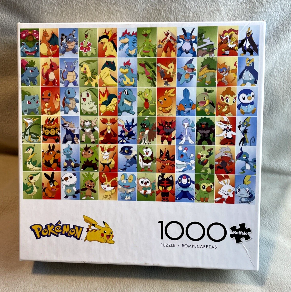 Buffalo Games Pokemon Lovely Days 100-Piece Puzzle - 15x11 Inch Family Jigsaw With Poster