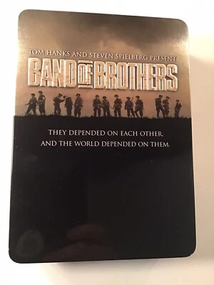 Band of Brothers (DVD, 2001) Steel Box 6 Disc Set - Image 1 of 4