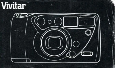 Vivitar 35mm point & shoot camera instruction manual (104 pages, 1995, 3"x5") - Image 1 of 4