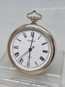Vintage metal Sekonda 21 Jewels pocket watch Fob Working - Picture 1 of 4