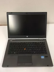 HP 8460w Workstation 14.0" i7-2620QM CPU 8gb RAM SSD 256 GB drive - Picture 1 of 6