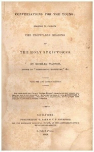 Conversations for the Young: Designed to Promote the Profitable Reading of the H - Picture 1 of 1