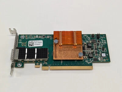 Intel / Dell OmniPath 100GbE QSFP28 Single Port Low Profile Fabric Adapter N64D3 - Image 1 of 4