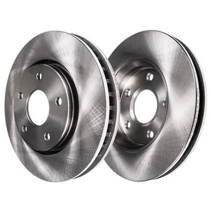Front Drilled Brake Rotors for Buick Lucerne Chevrolet Impala Monte Carlo 5 Lug - Picture 1 of 7
