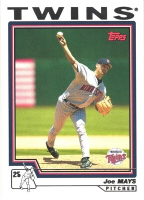 2004 Topps #259 Joe Mays Minnesota Twins - Imagem 1 de 2