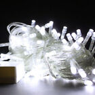 100 Led Christmas Tree Garden Decor Wire String Starry Fairy Lights