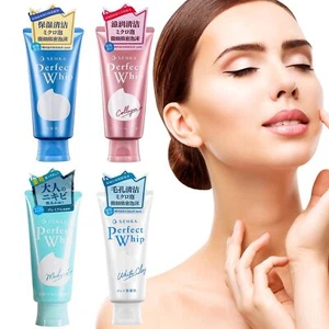 Shiseido Senka Perfect Whip Face Cleanser Wash Cleansing Foam 120ML Limited Ver - Picture 1 of 17
