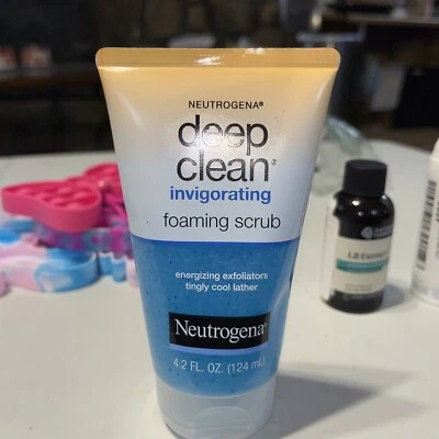 Neutrogena Deep Clean Invigorating Foaming Scrub 4.2 fl oz Face Skin - Image 1 of 3