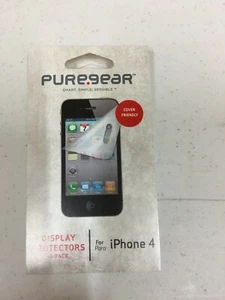 NEW Lot of 2 PureGear ReShield Screen Protector for Apple iPhone 4 / 4s - Picture 1 of 1