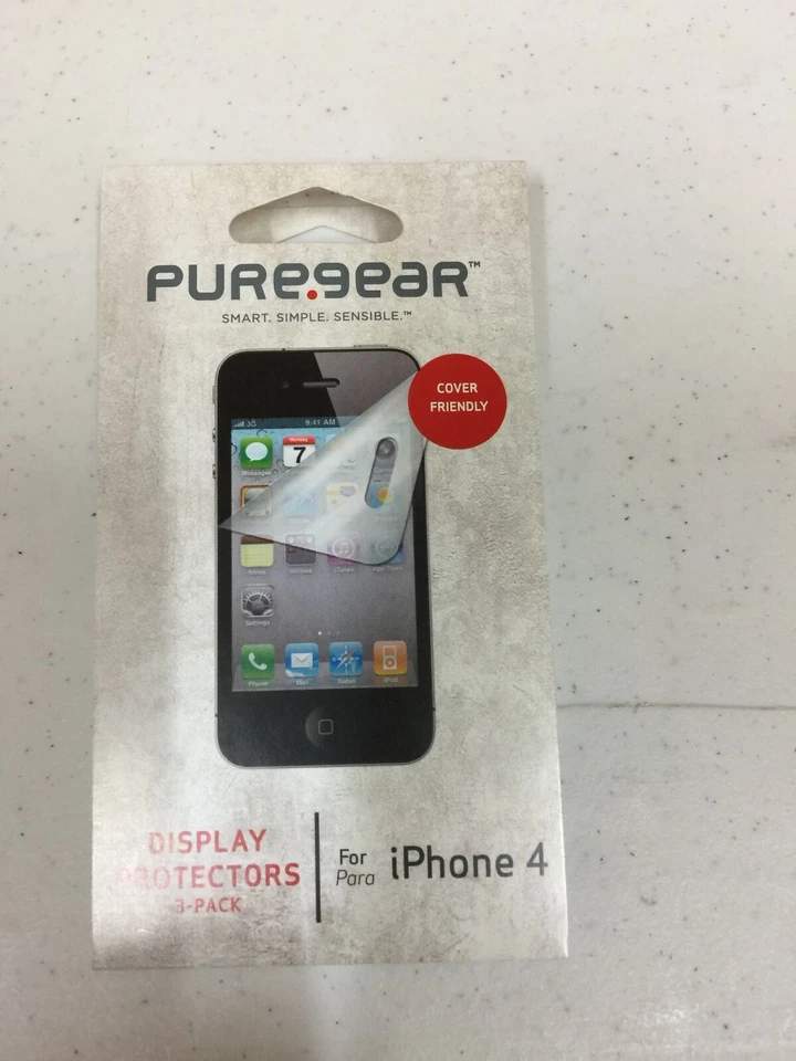 NEW Lot of 2 PureGear ReShield Screen Protector for Apple iPhone 4 / 4s - Image 1 of 1